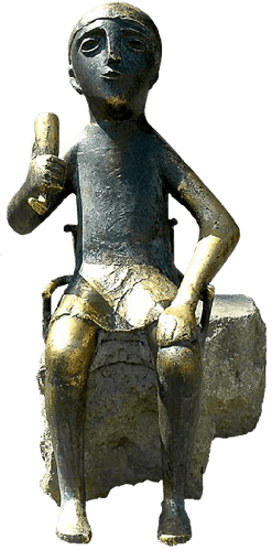 Georgisk statue
